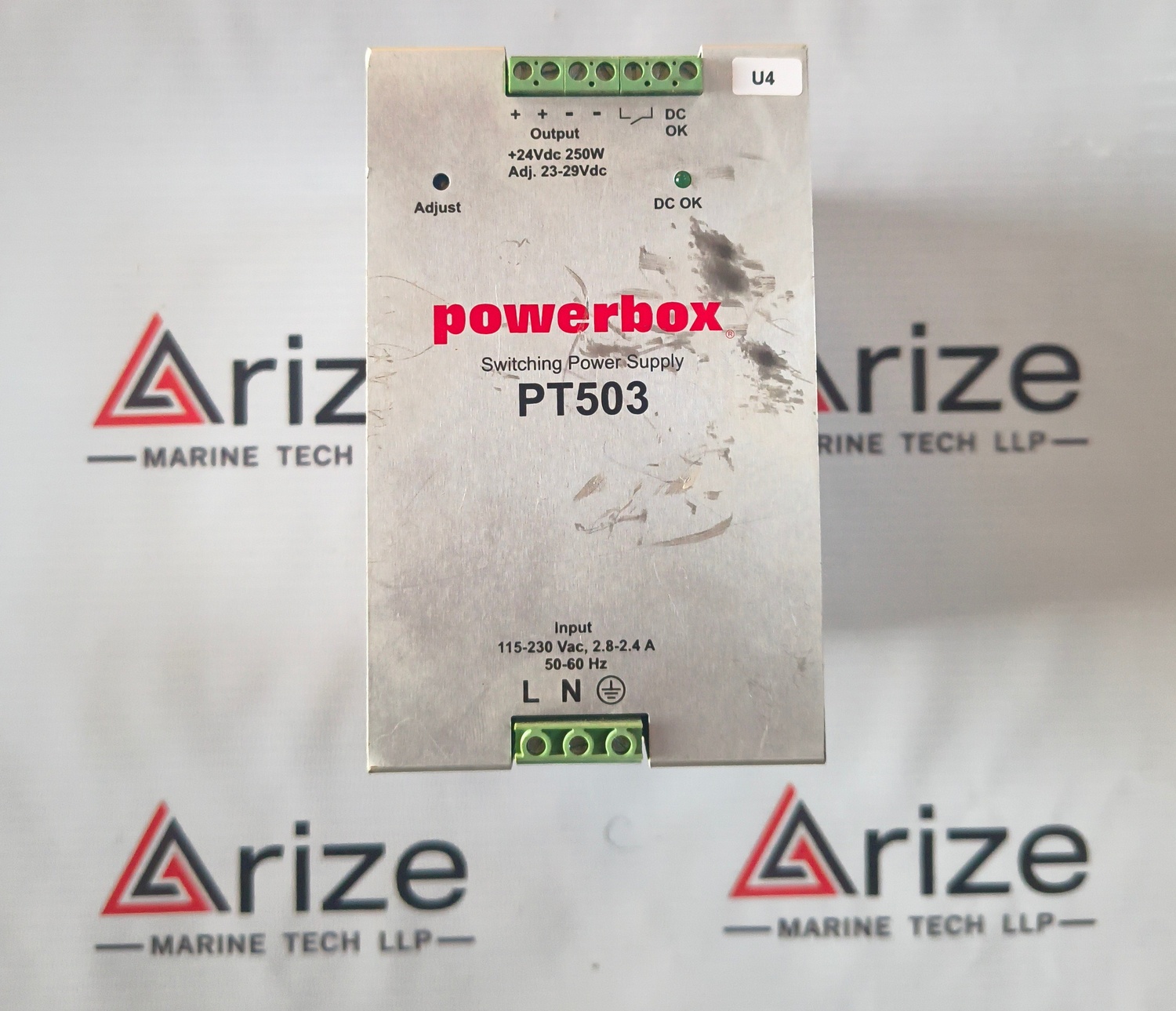 POWERBOX PT503 SWITCHING POWER SUPPLY 24VDC 250W NEW